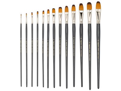 BİGPOİNT 200KF SERİSİ SENTETİK KIL KEDİ DİLİ FIRÇA NO: 6 X 12 ADET