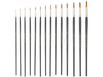 BİGPOİNT 200R SERİSİ SENTETİK KIL YUVARLAK FIRÇA NO: 10 X 12 ADET