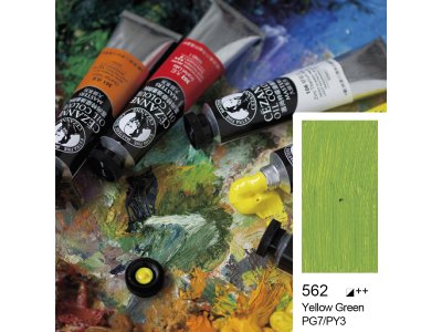 BİGPOİNT CEZANNE EXTRA FİNE YAĞLI BOYA 45 ML YELLOW GREEN 562 X 6 ADET