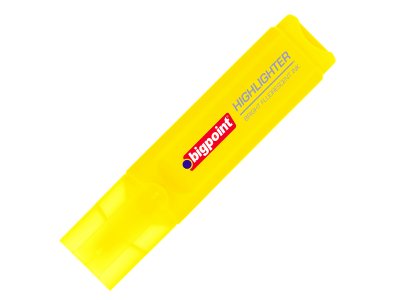 BİGPOİNT FOSFORLU KALEM SARI X 12 ADET