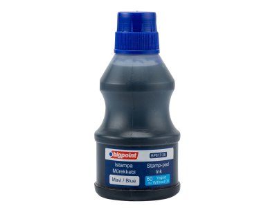BİGPOİNT ISTAMPA MÜREKKEBİ 60 ML MAVİ X 12 ADET
