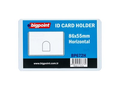 BİGPOİNT KİMLİK, EHLİYET KABI ŞEFFAF 86X55MM X 10 ADET