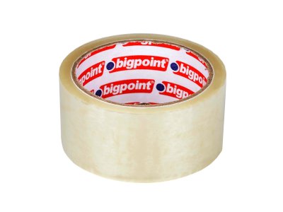BİGPOİNT KOLİ BANDI 45 MM X 40 M ŞEFFAF X 6 ADET