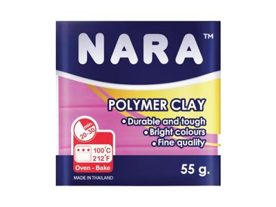 NARA POLİMER KİL 55 GRAM PM05 ROSE PİNK X 6 ADET
