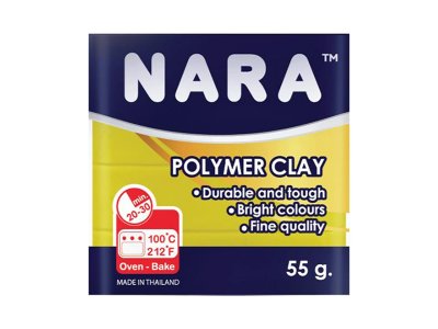 NARA POLİMER KİL 55 GRAM PM16 PRİMARY YELLOW X 6 ADET