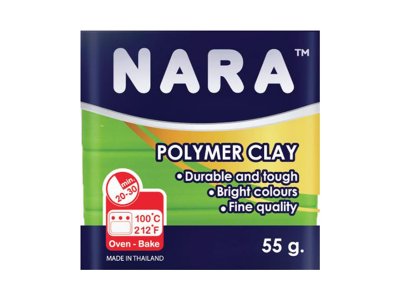 NARA POLİMER KİL 55 GRAM PM28 GRASS GREEN X 6 ADET