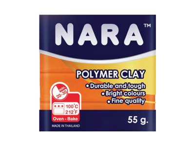 NARA POLİMER KİL 55 GRAM PM37 ORANGE X 6 ADET