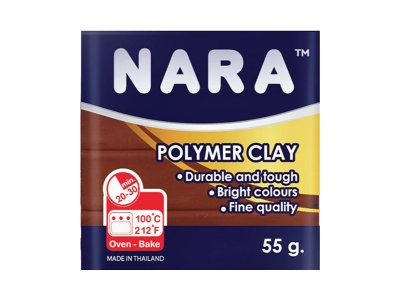 NARA POLİMER KİL 55 GRAM PM46 BROWN X 6 ADET