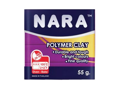 NARA POLİMER KİL 55 GRAM PM47 DARK PURPLE X 6 ADET