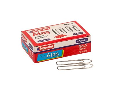 BİGPOİNT NİKEL ATAŞ NO:5 (50MM) X 10 ADET