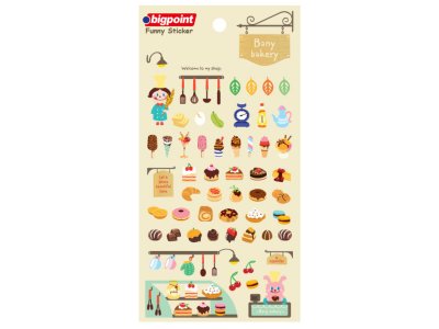 BİGPOİNT STİCKER BANY FIRINI X 15 ADET