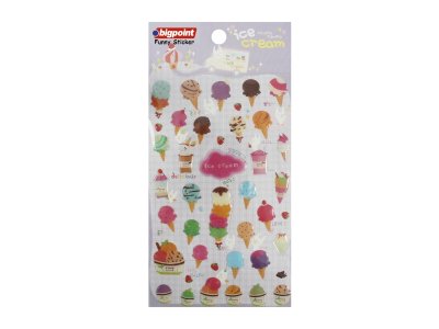 BİGPOİNT STİCKER DONDURMALAR X 15 ADET