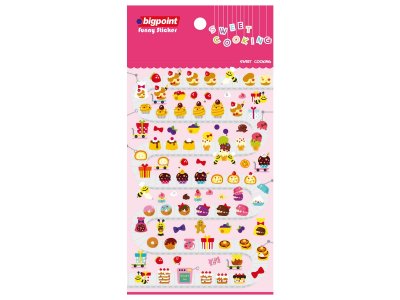 BİGPOİNT STİCKER TATLILAR X 15 ADET