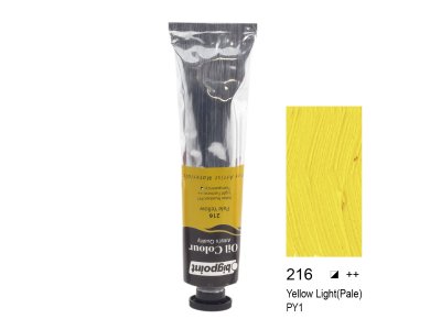 BİGPOİNT YAĞLI BOYA 45 ML YELLOW LİGHT(PALE) 216 X 6 ADET