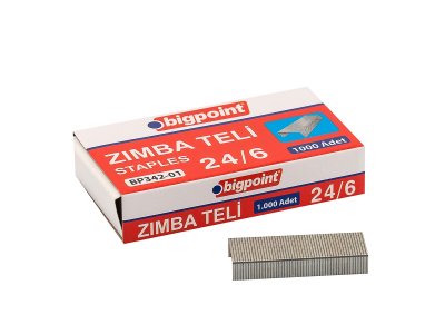 BİGPOİNT ZIMBA TELİ NO:24/6 X 10 ADET